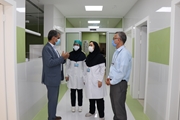 بازدید از اتاق عمل بیمارستان آنکولوژی امیر با هدف بررسی و رفع نقص نهایی