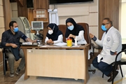 برپایی ایستگاه سلامت در هفته ملی مبارزه با سرطان